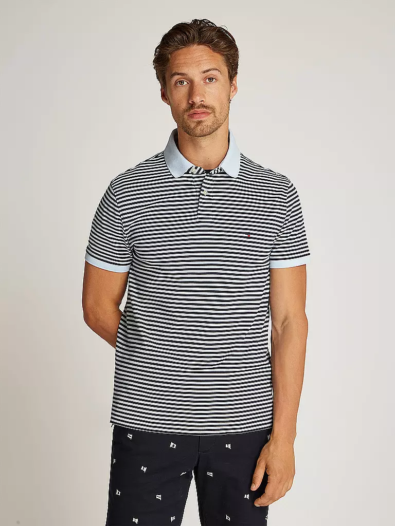 TOMMY HILFIGER | Poloshirt Slim Fit | grün
