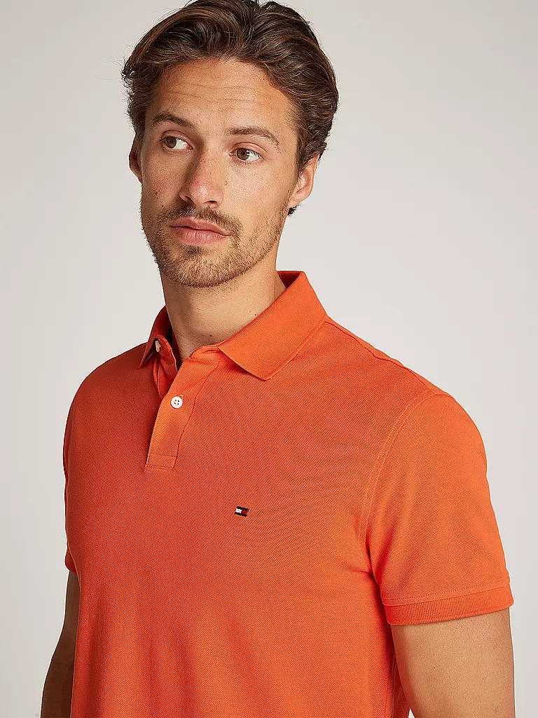 TOMMY HILFIGER | Poloshirt Slim Fit | grün