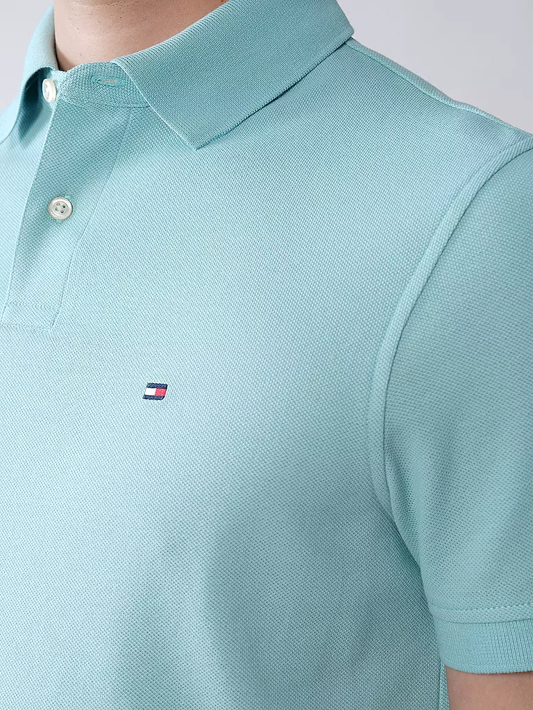 TOMMY HILFIGER | Poloshirt Slim Fit | grün