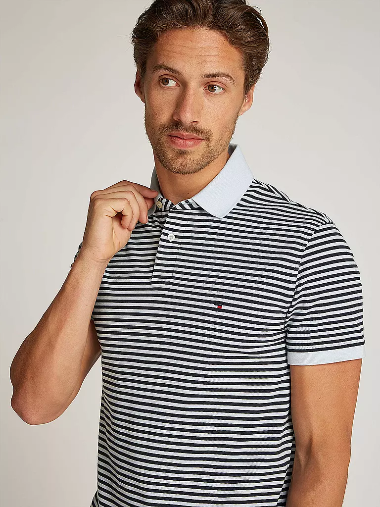 TOMMY HILFIGER | Poloshirt Slim Fit | grün