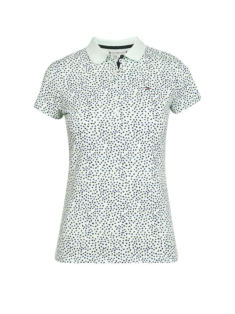 TOMMY HILFIGER | Poloshirt Slim-Fit "New Chiara" | blau