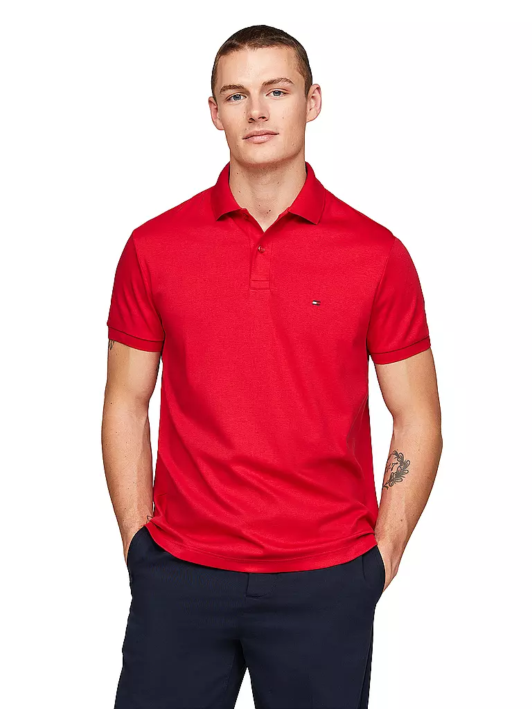 TOMMY HILFIGER | Poloshirt | rot