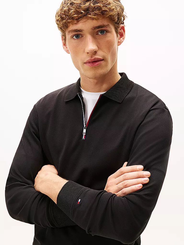 TOMMY HILFIGER | Poloshirt | schwarz