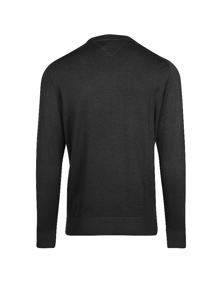 TOMMY HILFIGER | Pullover "Cotton/Silk" | schwarz