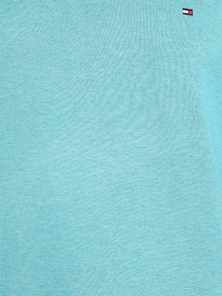 TOMMY HILFIGER | Pullover "Cotton/Silk" | türkis