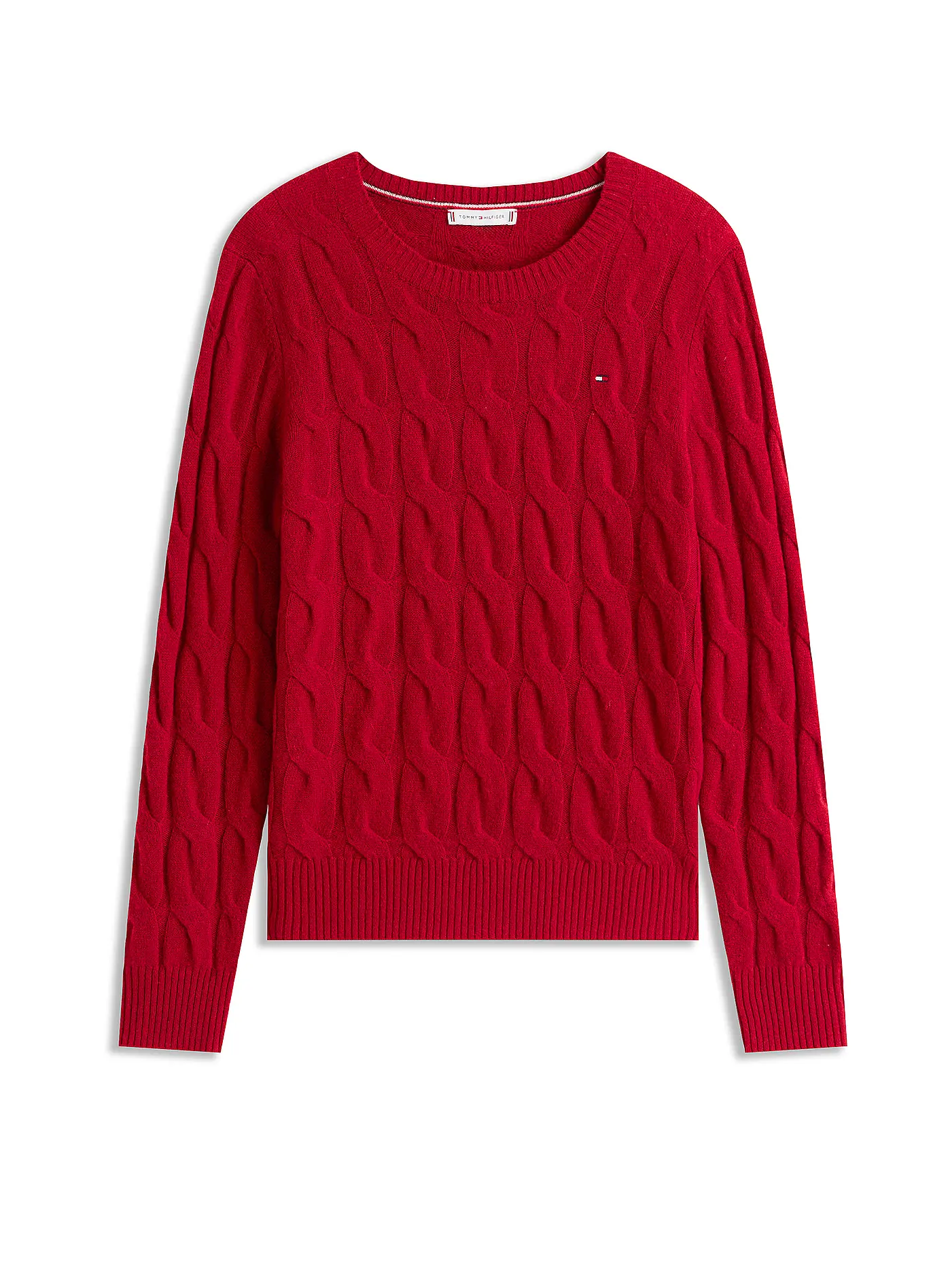 TOMMY HILFIGER | Pullover  | rot