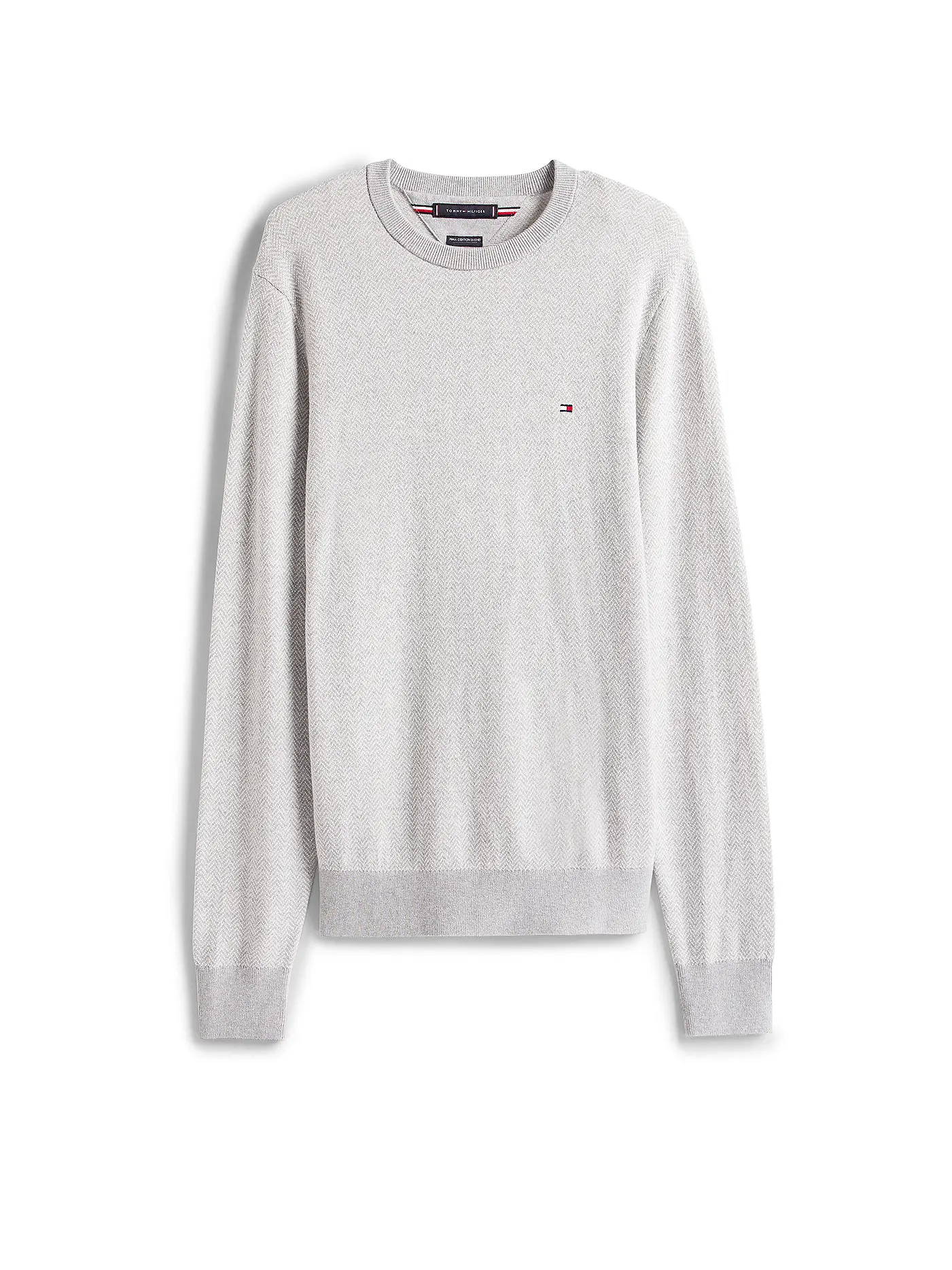 TOMMY HILFIGER | Pullover  | hellgrau