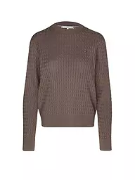 TOMMY HILFIGER | Pullover  | braun
