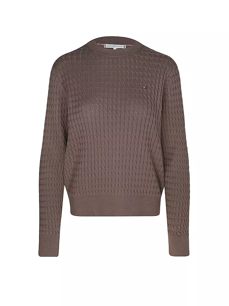 TOMMY HILFIGER | Pullover  | braun