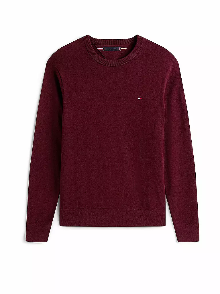 TOMMY HILFIGER | Pullover  | dunkelrot