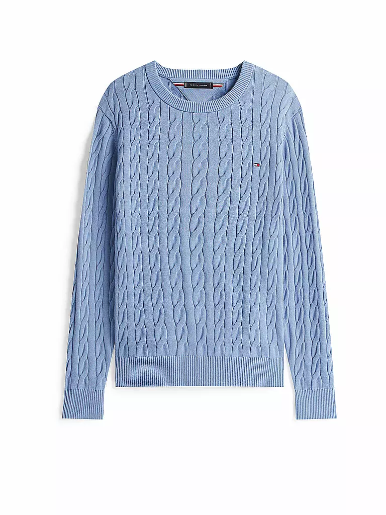 TOMMY HILFIGER | Pullover  | hellblau