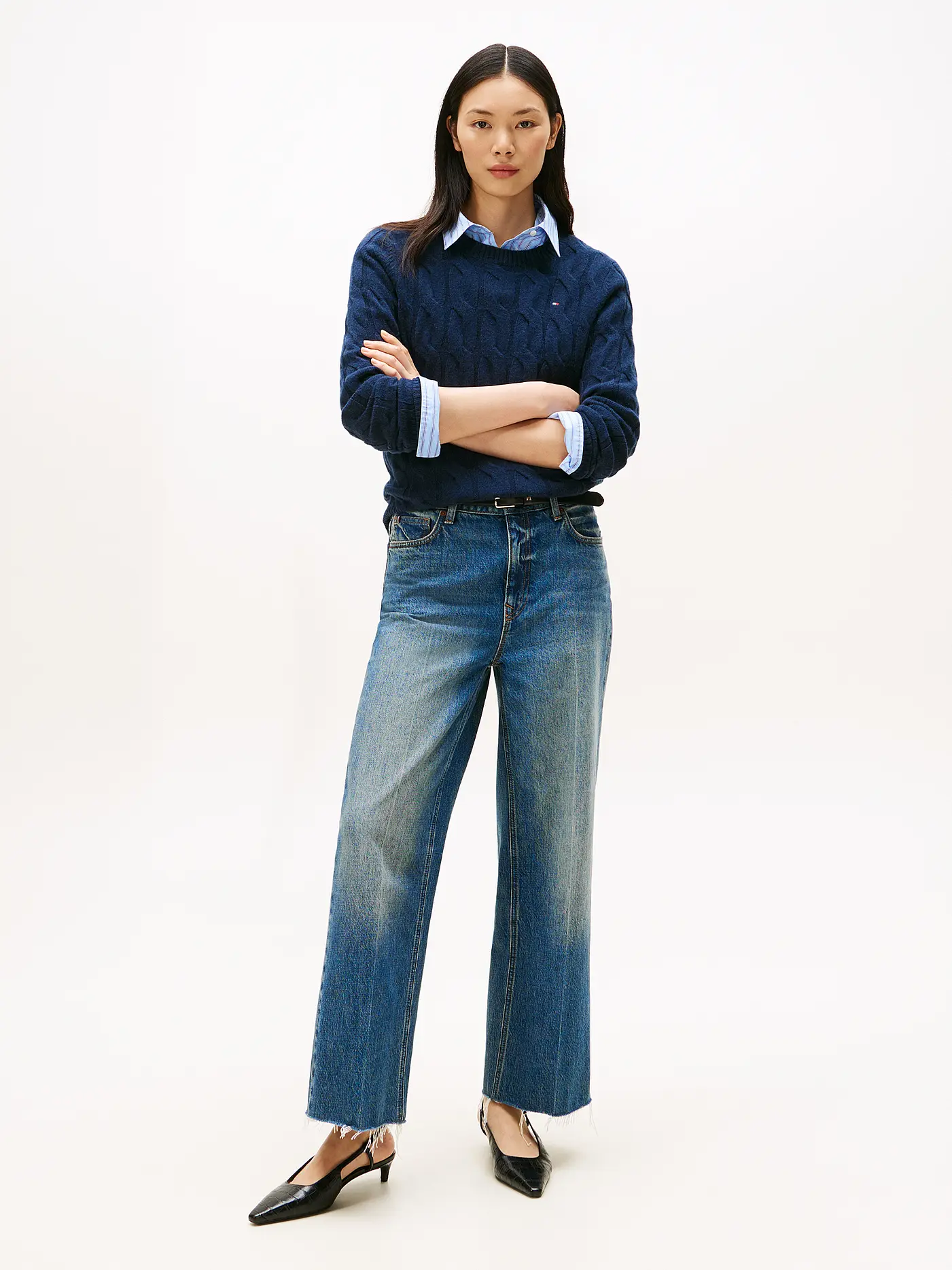 TOMMY HILFIGER | Pullover  | dunkelblau