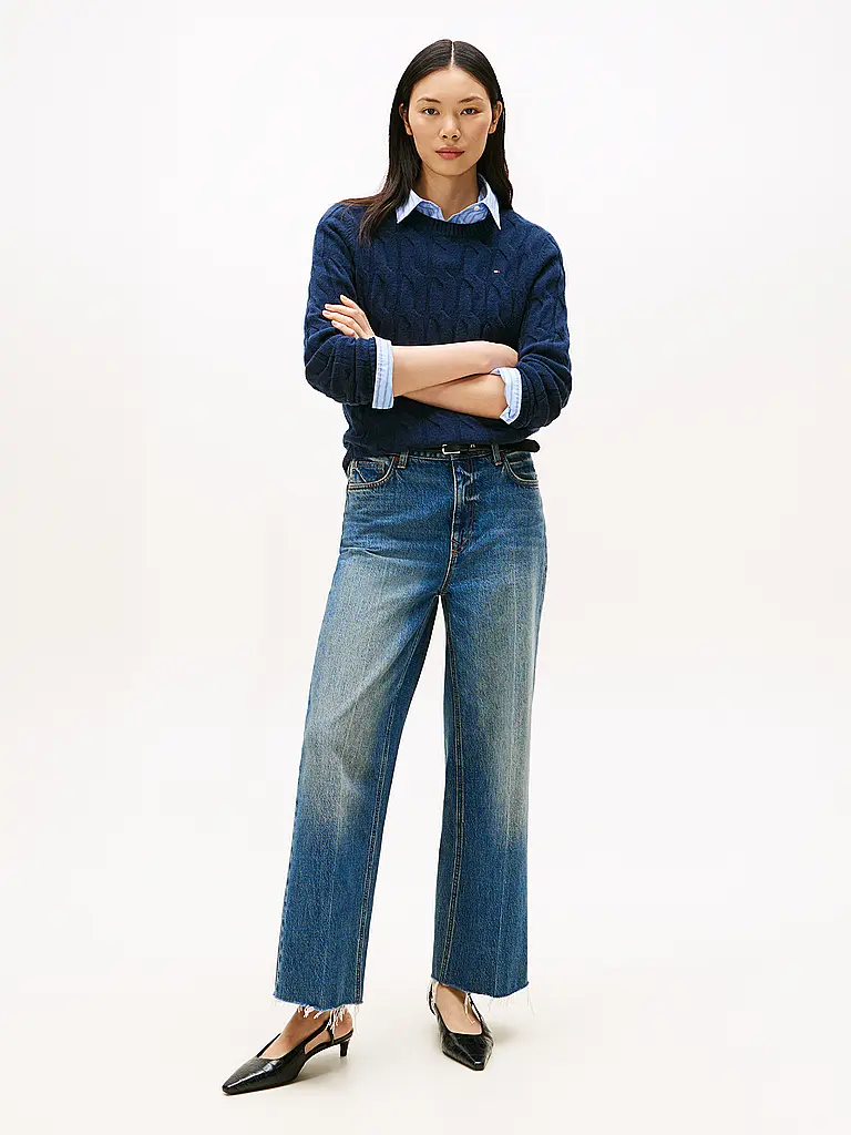 TOMMY HILFIGER | Pullover  | dunkelblau