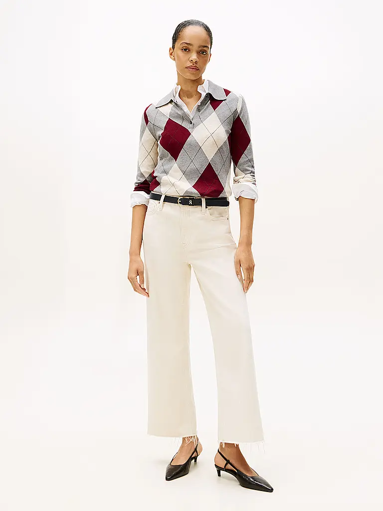 TOMMY HILFIGER | Pullover  | Grau