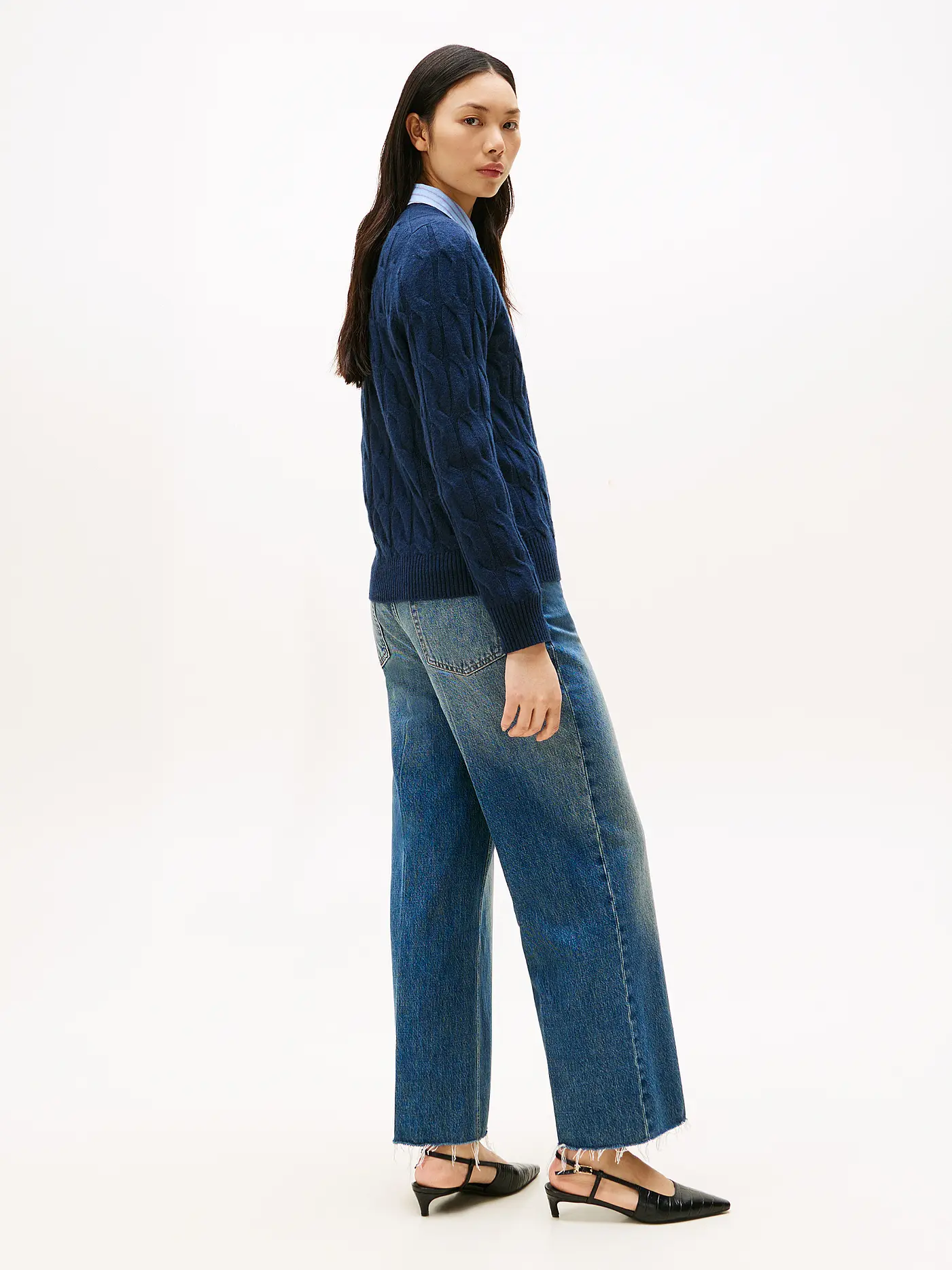 TOMMY HILFIGER | Pullover  | dunkelblau
