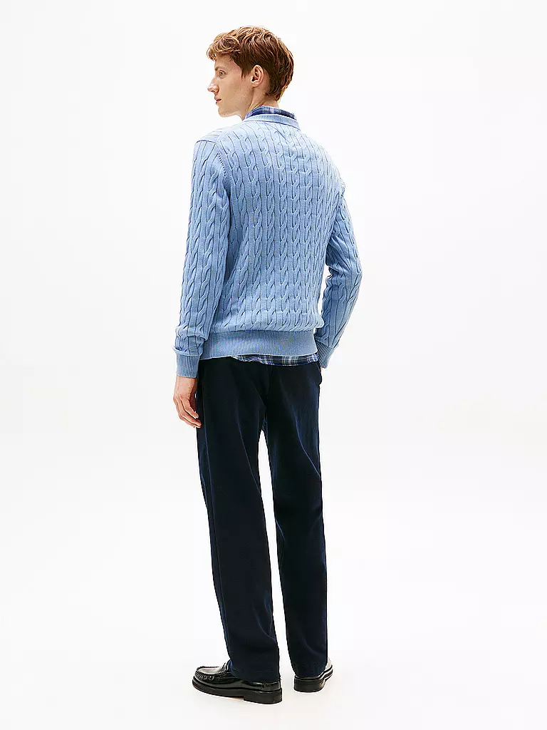 TOMMY HILFIGER | Pullover  | hellblau