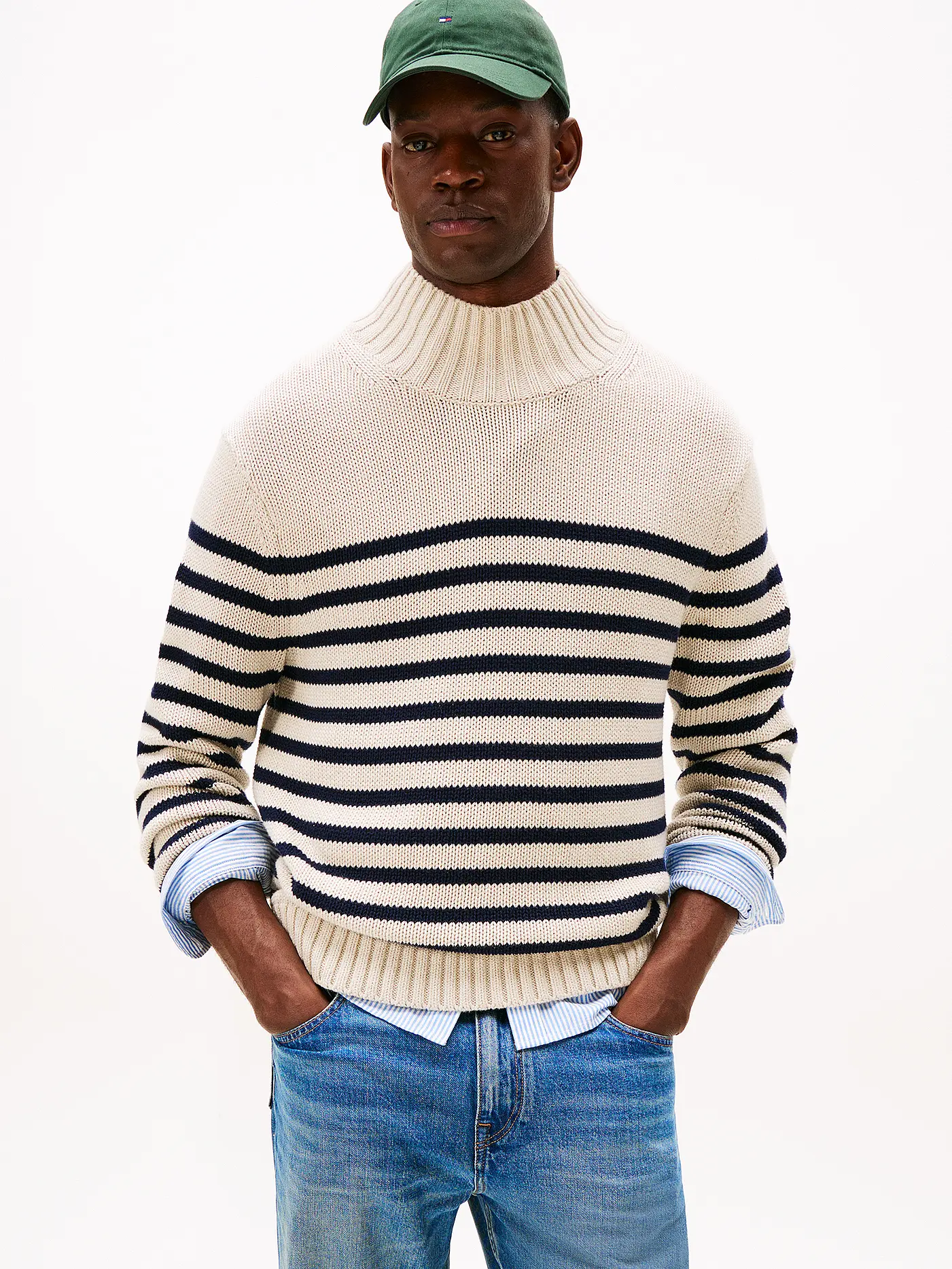 TOMMY HILFIGER | Pullover  | beige
