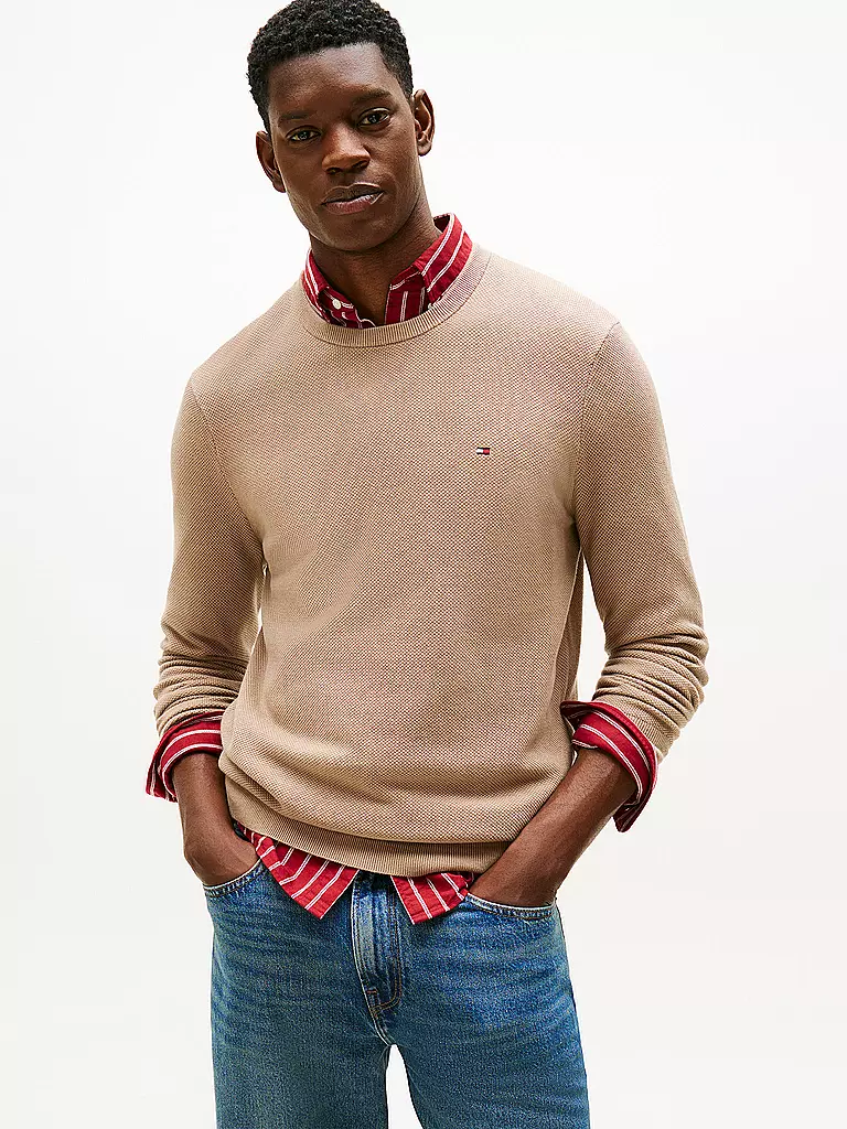 TOMMY HILFIGER | Pullover  | beige