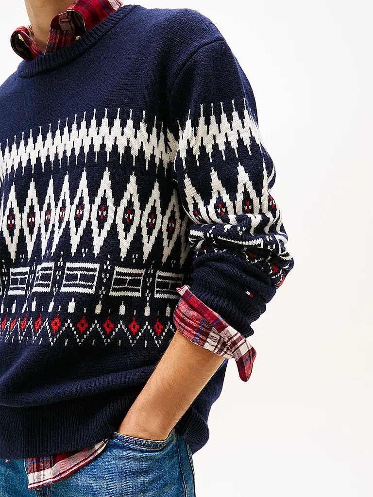 TOMMY HILFIGER | Pullover  | Blau