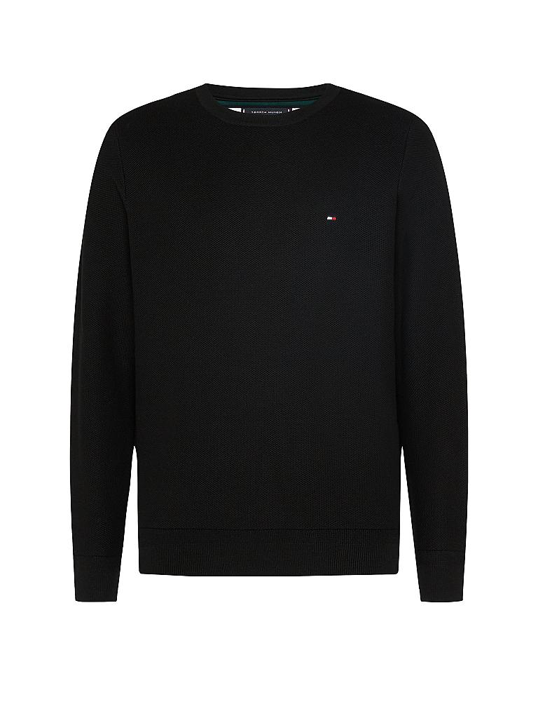 TOMMY HILFIGER | Pullover Regular Fit  | schwarz