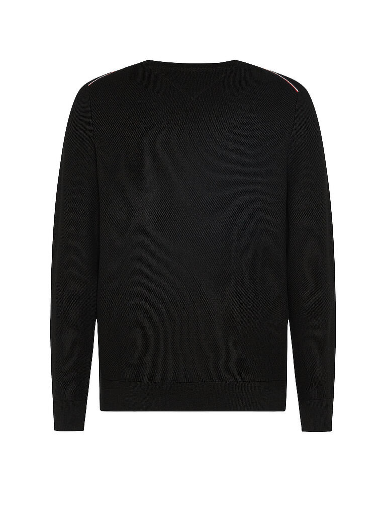 TOMMY HILFIGER | Pullover Regular Fit  | schwarz