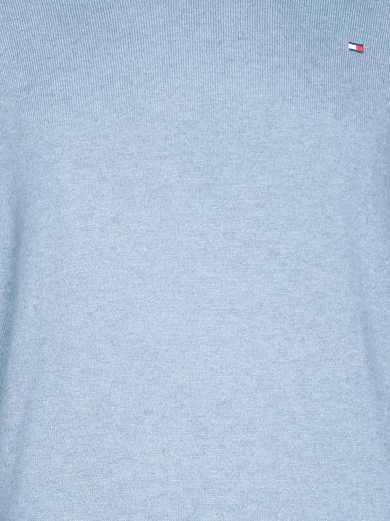 TOMMY HILFIGER | Pullover Regular-Fit "Cotton/Cashmere" | blau