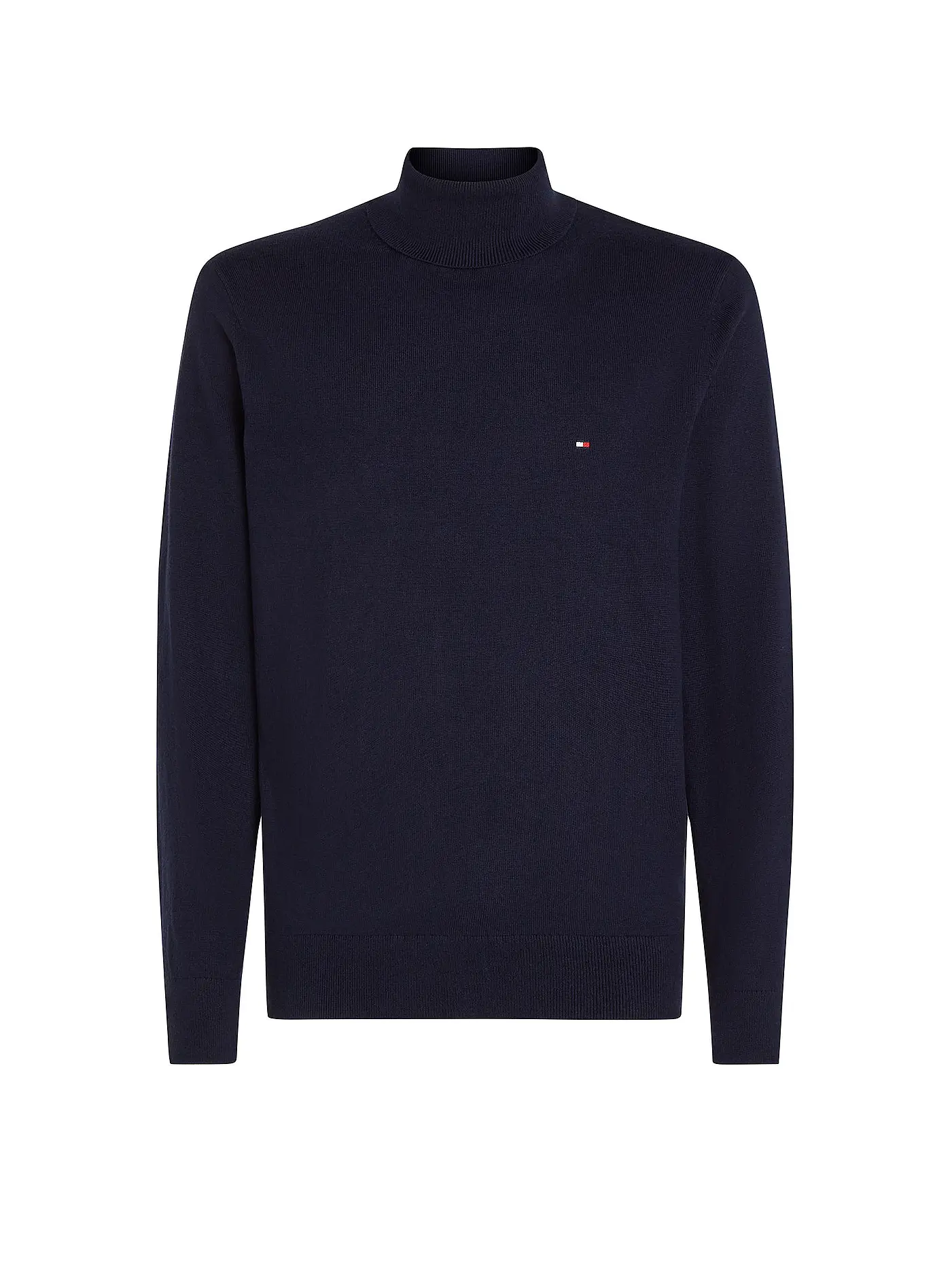 TOMMY HILFIGER | Rollkragenpullover  | blau