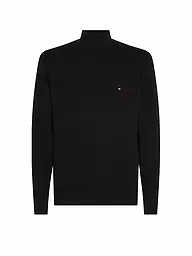 TOMMY HILFIGER | Rollkragenpullover  | schwarz