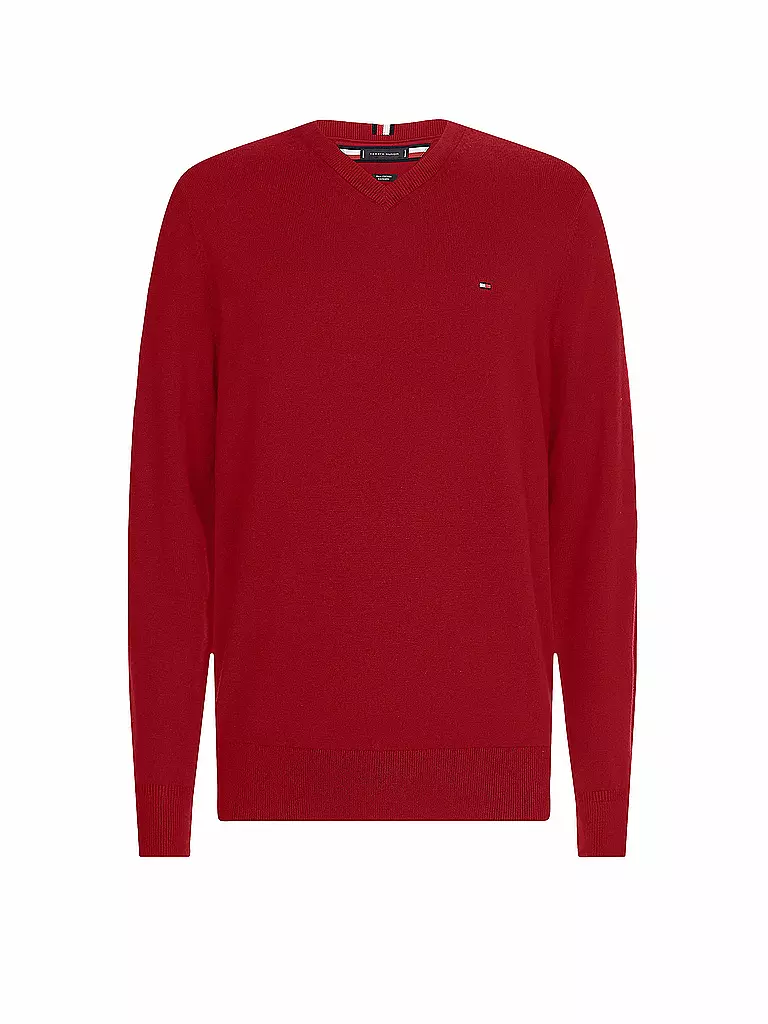 TOMMY HILFIGER | Pullover | rot