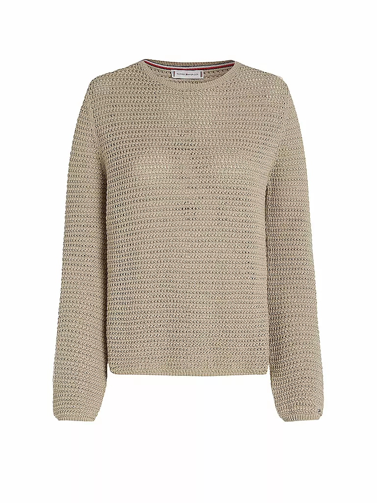 TOMMY HILFIGER | Pullover | hellbraun