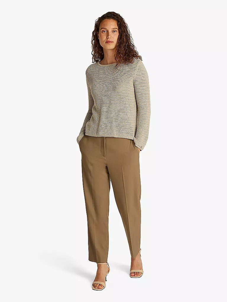 TOMMY HILFIGER | Pullover | hellbraun