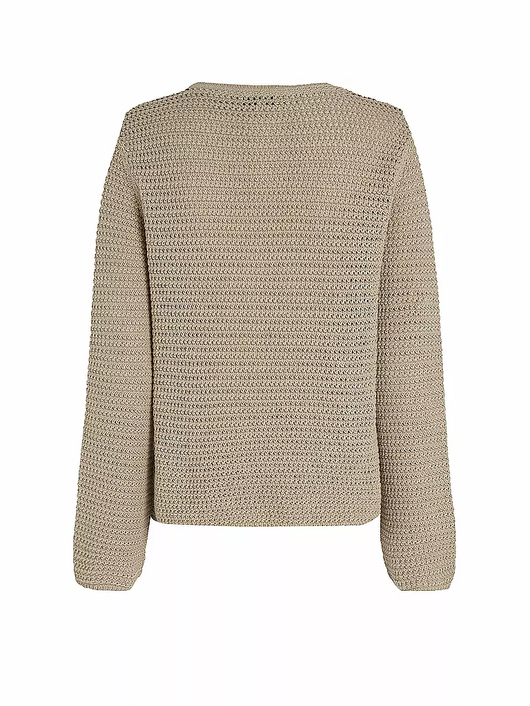 TOMMY HILFIGER | Pullover | hellbraun