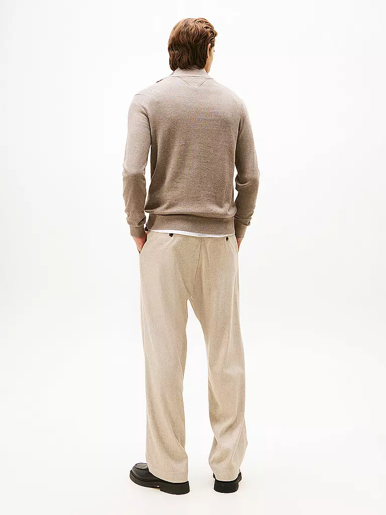 TOMMY HILFIGER | Pullover | dunkelrot