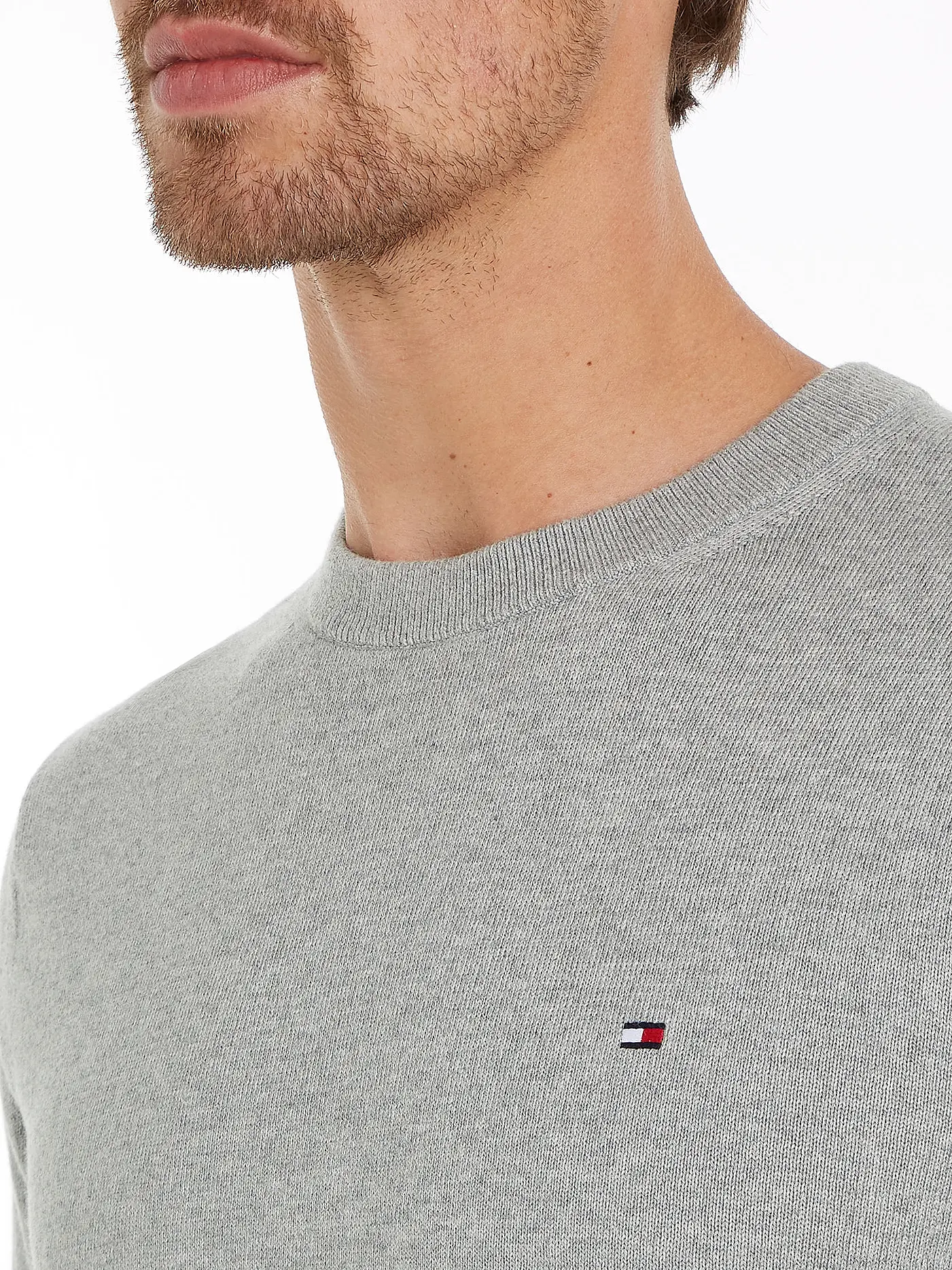 TOMMY HILFIGER | Pullover | hellgrau