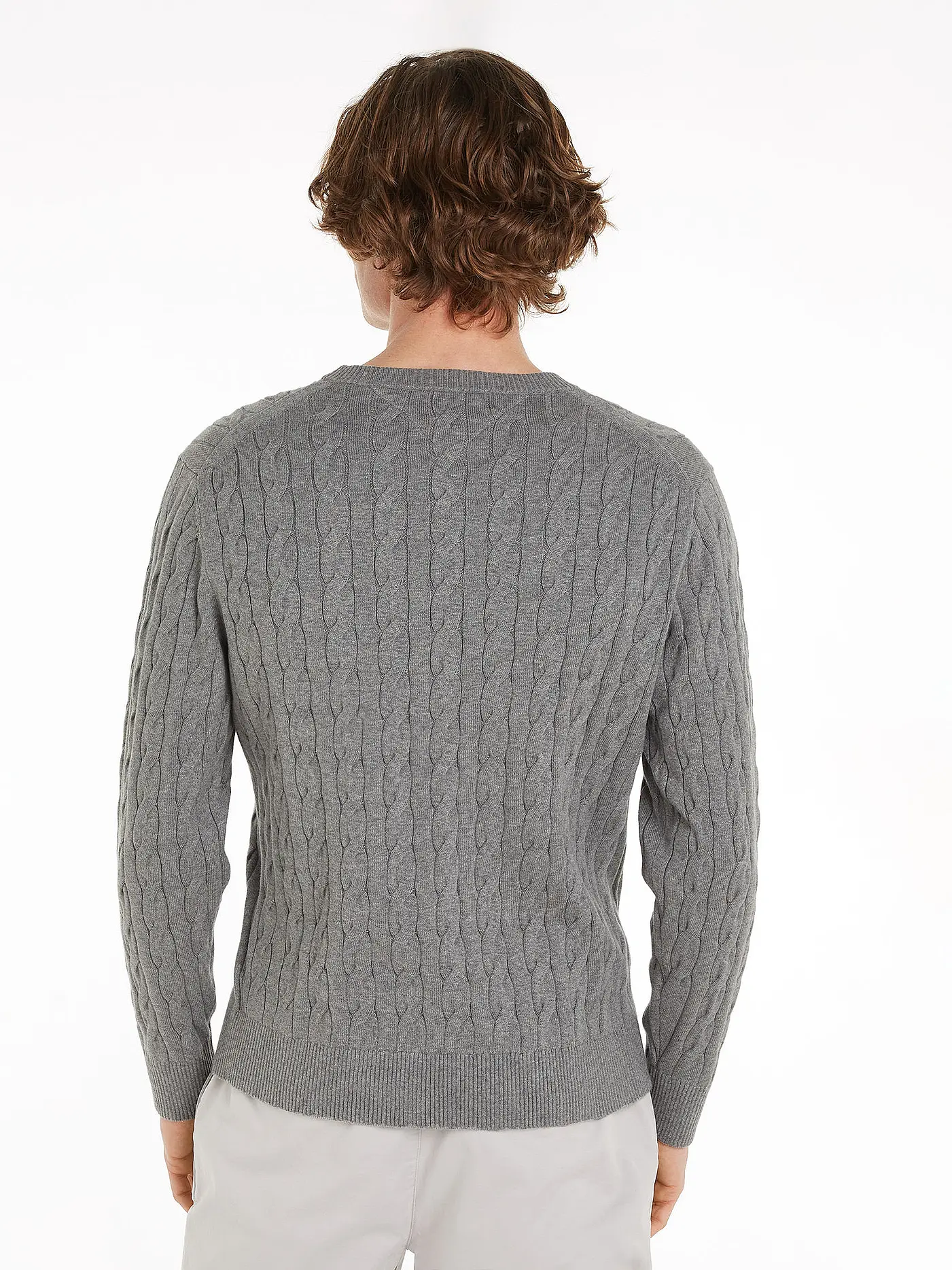 TOMMY HILFIGER | Pullover | grau