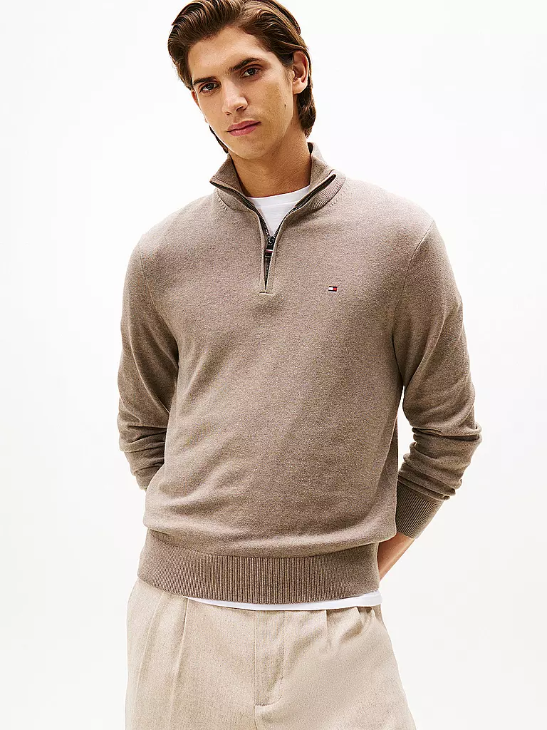 TOMMY HILFIGER | Pullover | dunkelrot