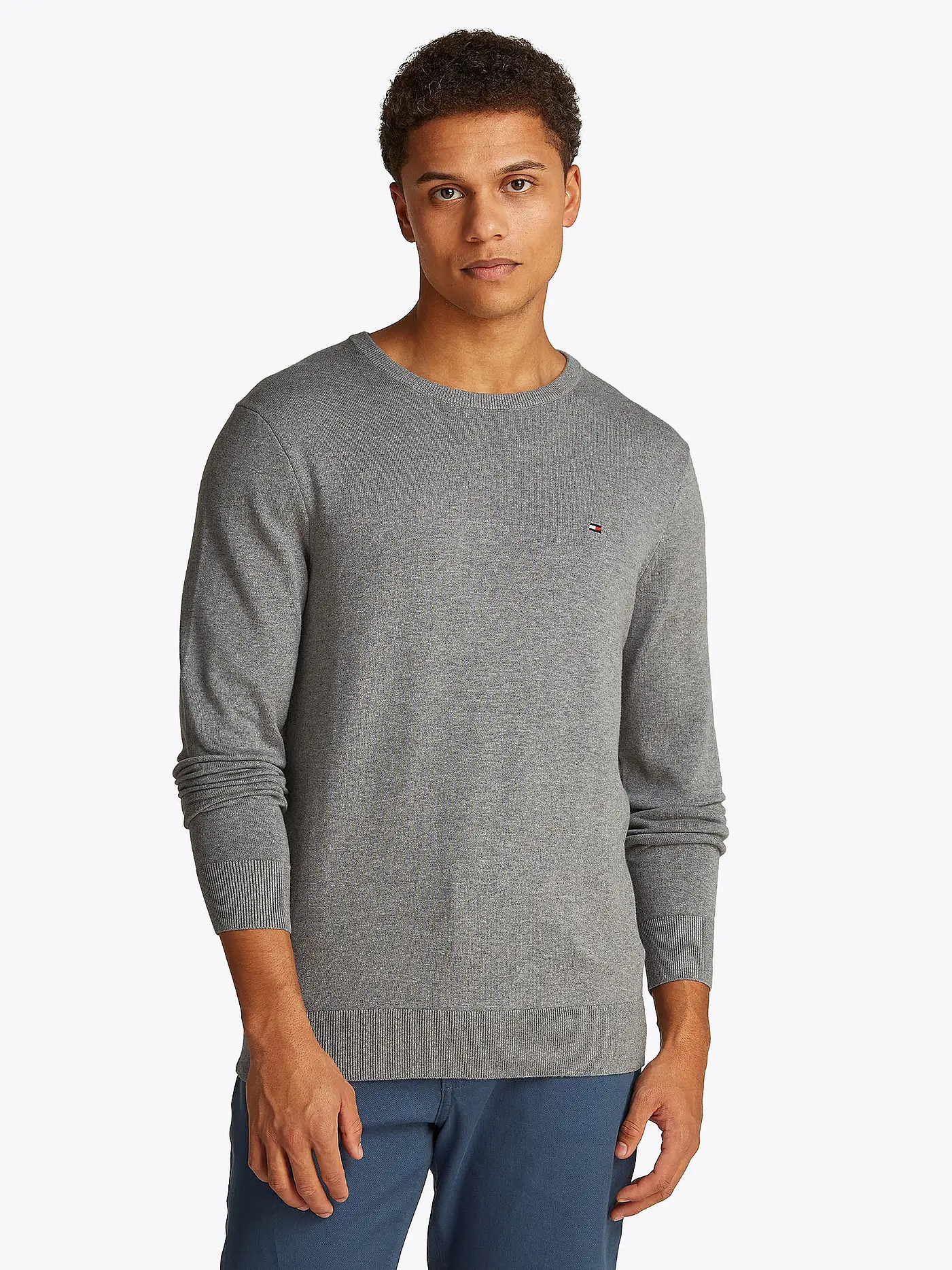 TOMMY HILFIGER | Pullover | grau