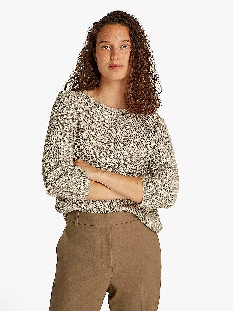 TOMMY HILFIGER | Pullover | hellbraun