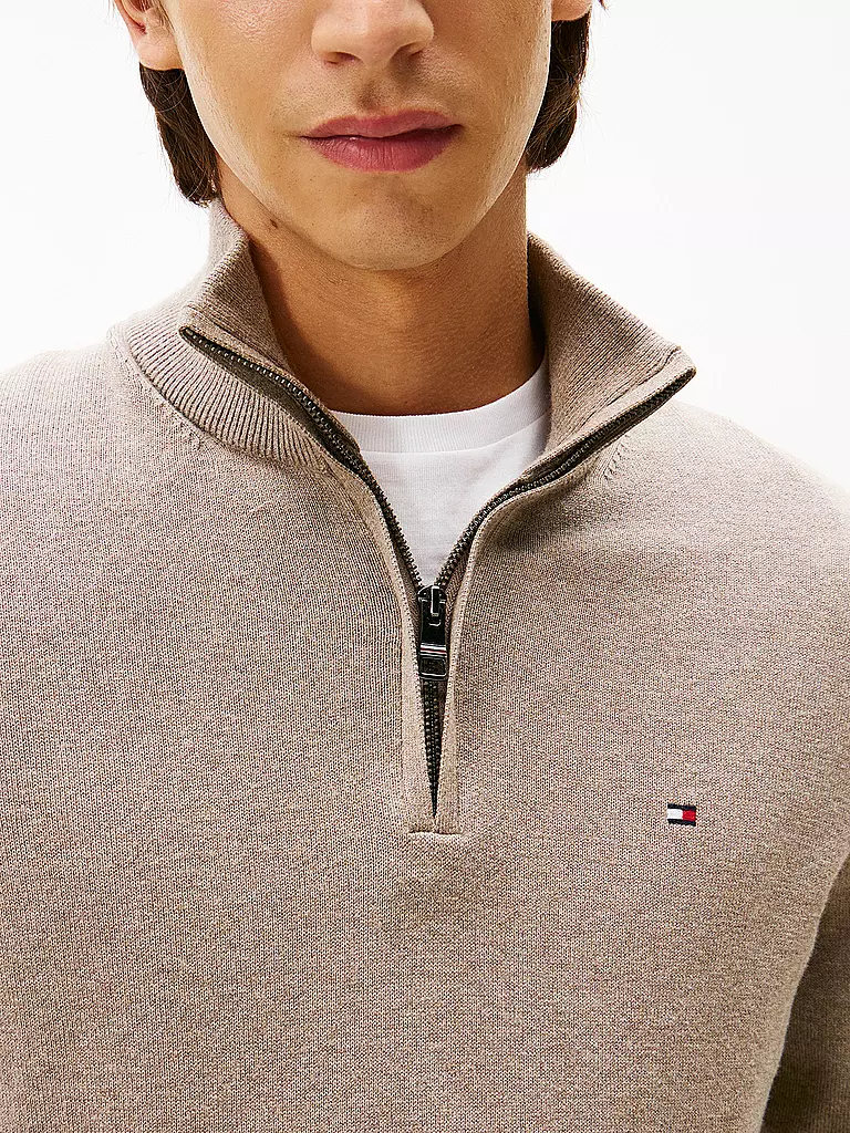 TOMMY HILFIGER | Pullover | dunkelrot