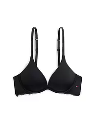 TOMMY HILFIGER | Push Up BH red | Schwarz