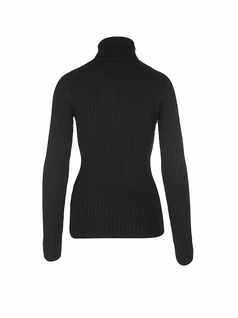 TOMMY HILFIGER Rollkragenpullover schwarz