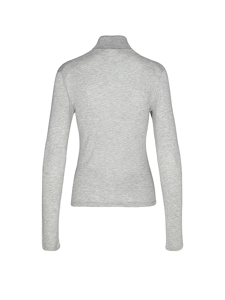 TOMMY HILFIGER | Rollkragenpullover  | hellgrau