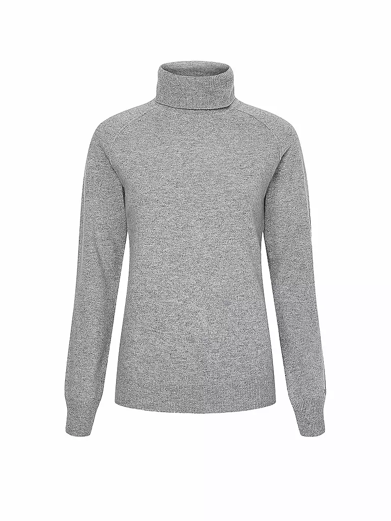 TOMMY HILFIGER Rollkragenpullover grau