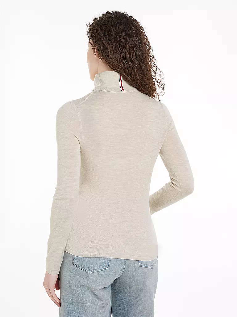 TOMMY HILFIGER | Rollkragenpullover | schwarz