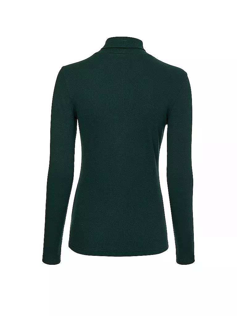 TOMMY HILFIGER | Rollkragenshirt Slim Fit | grün