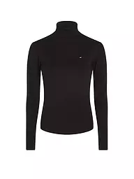 TOMMY HILFIGER | Rollkragenpullover | schwarz