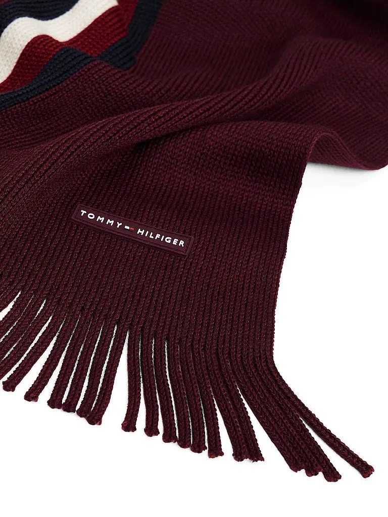 TOMMY HILFIGER | Schal  | Dunkelrot