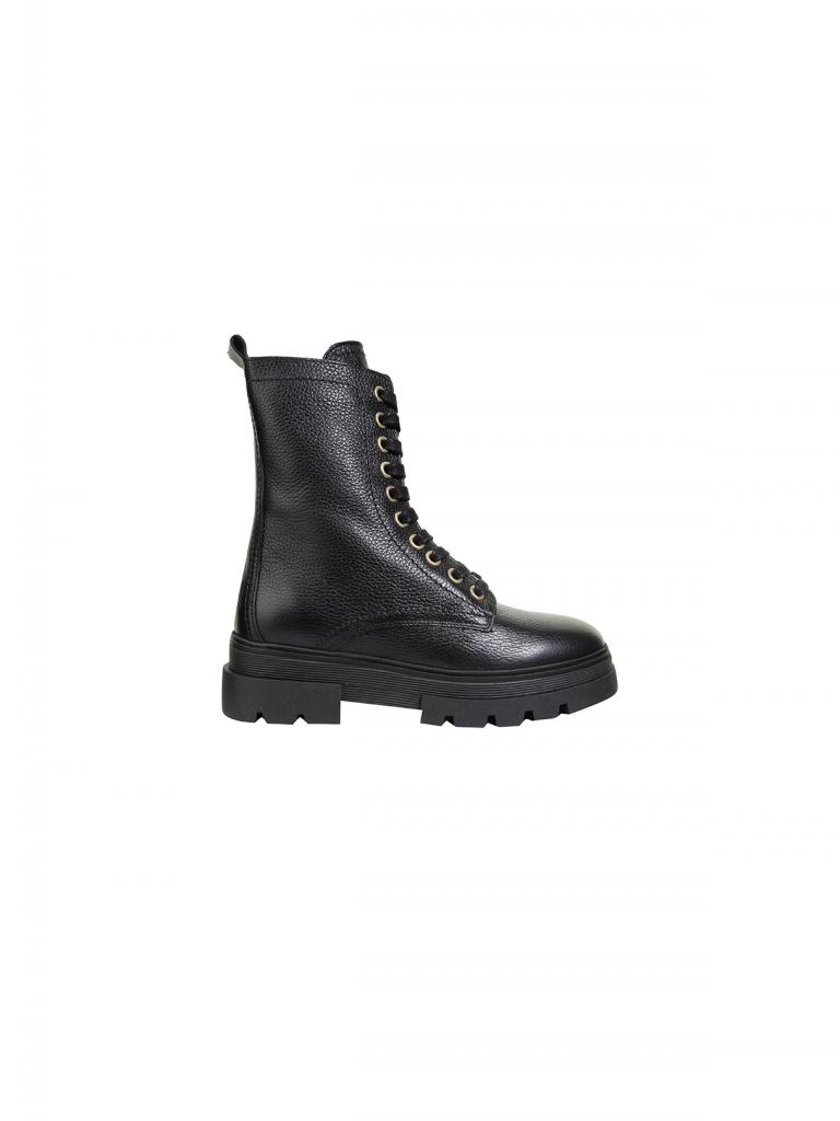 TOMMY HILFIGER Schnürboots Rugged Classic schwarz