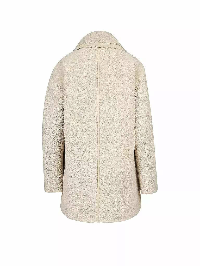 TOMMY HILFIGER | Shearling-Jacke | creme