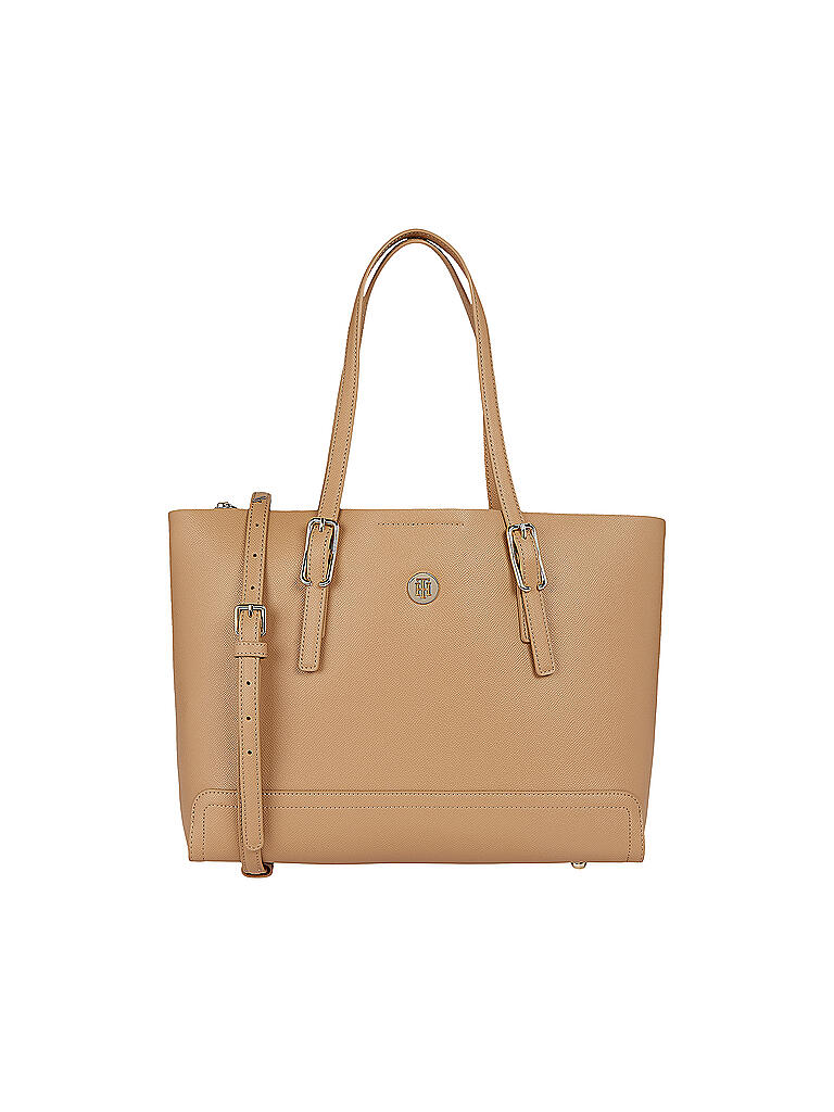 TOMMY HILFIGER | Shopper Honey Med | Camel